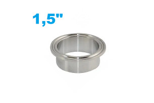 1,5" Фланець кламповий приварний (sms38)  - Зображення 