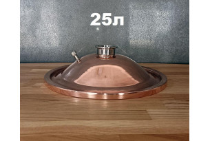 2" Мідна кришка для фірмового перегінного кубу 25л  - Зображення 
